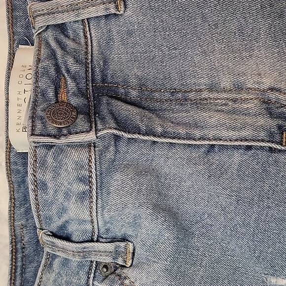 Kenneth Cole Reaction Jeans Women's Size 6 Distressed Denim - Picture 4 of 7